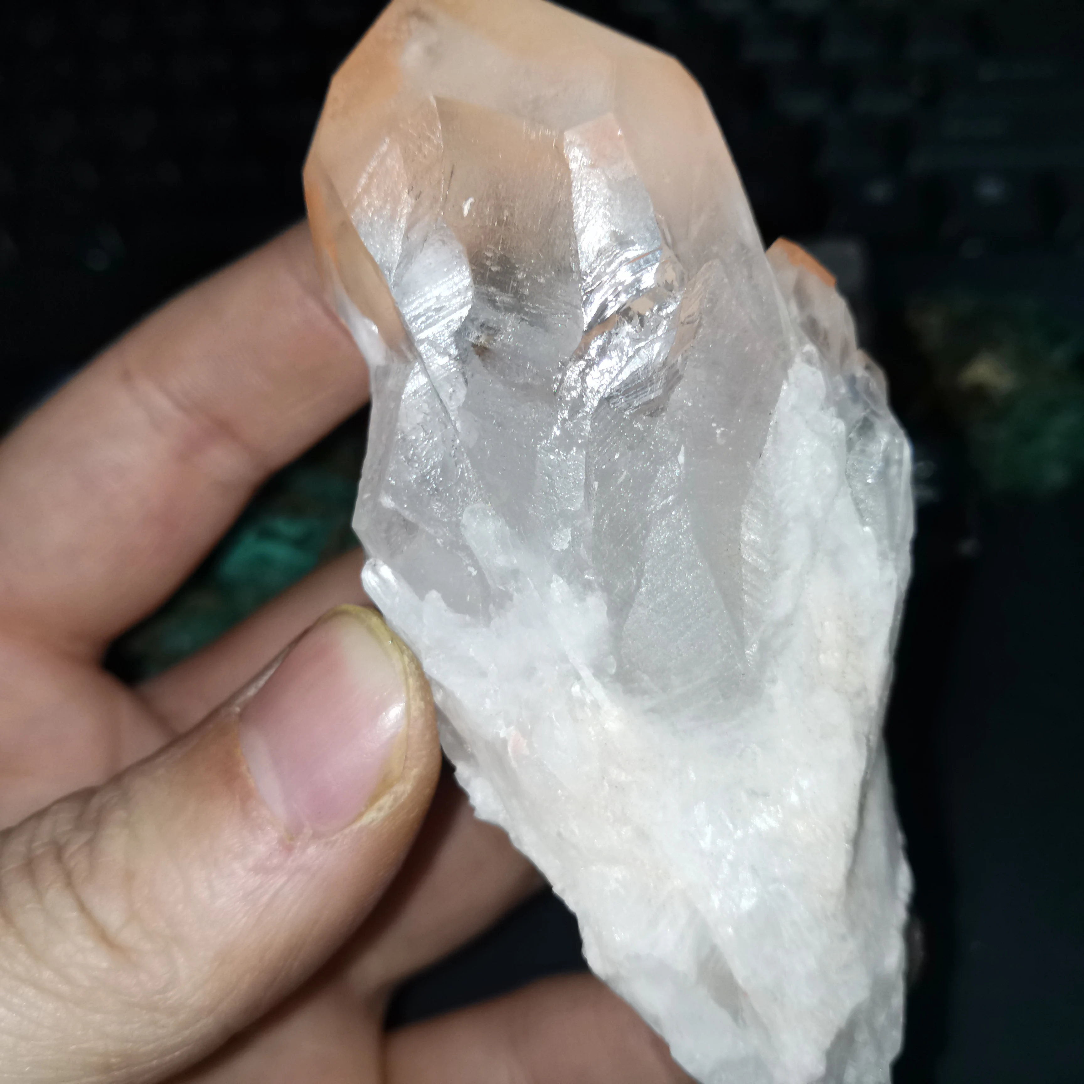 2 шт. AAA + натуральный прозрачный камень reiki из кварца Кристальные минералы продукт