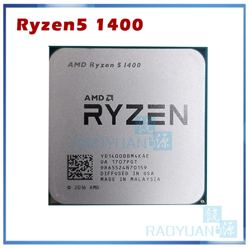 Amd Ryzen 5 1400 R5 1400 R5 1400 3 2 Ghz Quad Core Cpu Processor Yd1400bbm4kae Socket Am4 Buy Cheap In An Online Store With Delivery Price Comparison Specifications Photos And Customer Reviews
