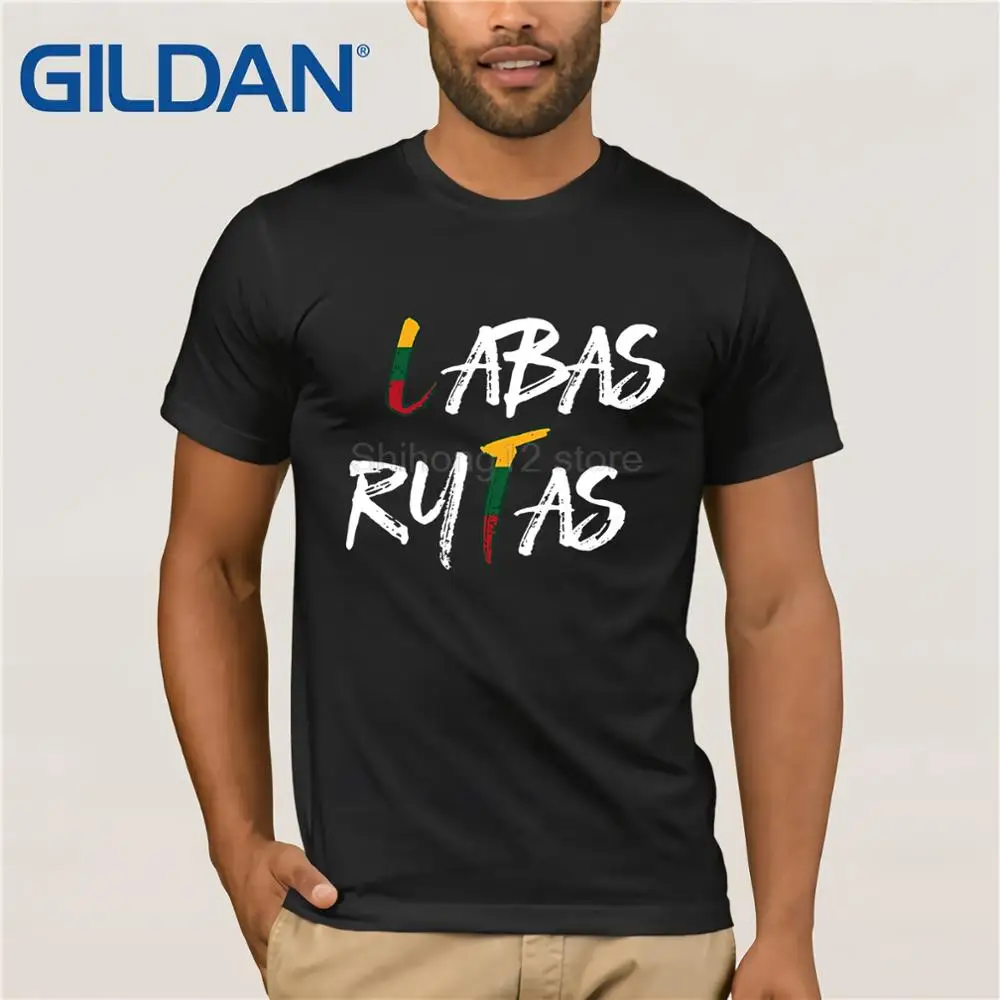 

Labas Rytas Lithuanian Greeting T-shirt Mother's Day Ms. T-shirt