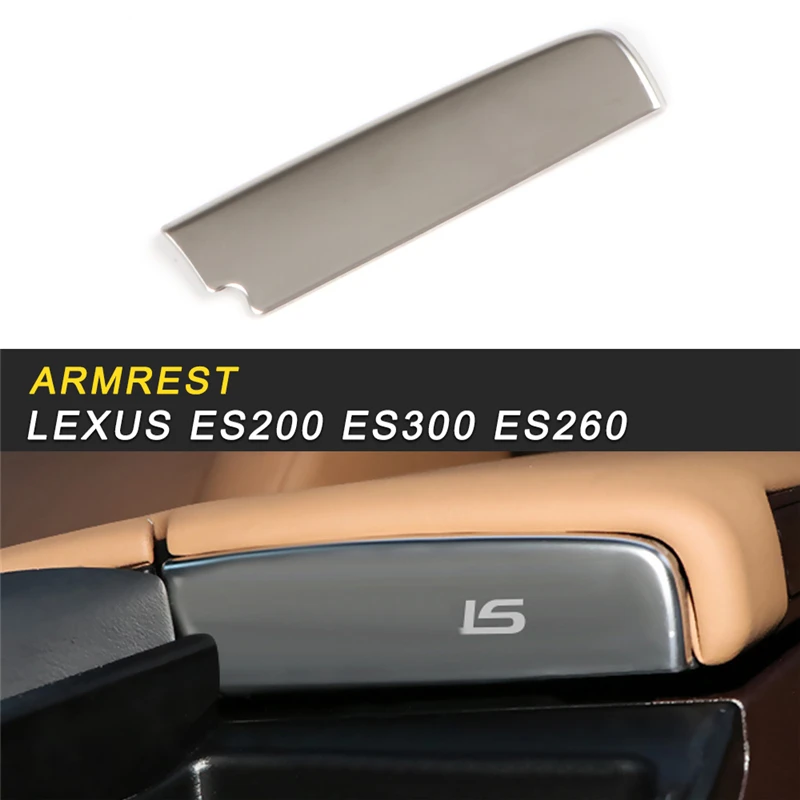 

Armrest Cover Trim Frame Sticker Interior Accessories For Lexus ES 2018 ES200 ES300 ES260 Car Styling