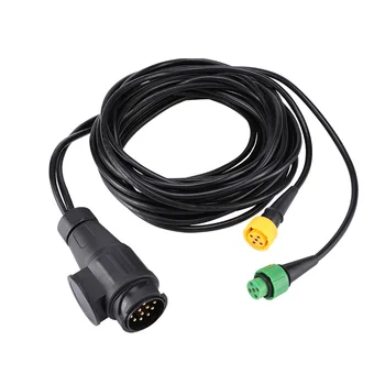 

New13-pin 7-hole light cable Trailer Lighting Set Of Taillights Tail Lights Rear Lights Connector EU for 12v RV light