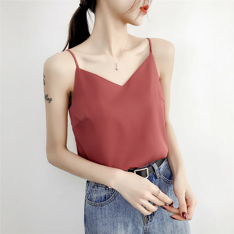 Womens Girls Polo Turtle Neck Sleeveless Nylon Stretchy Neon Dance Wear Gym