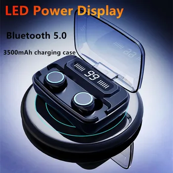 

Forget Upset M11 TWS bluetooth headset 5.0LED digital display binaural HD call IPX7 waterproof sweat-proof sports headset