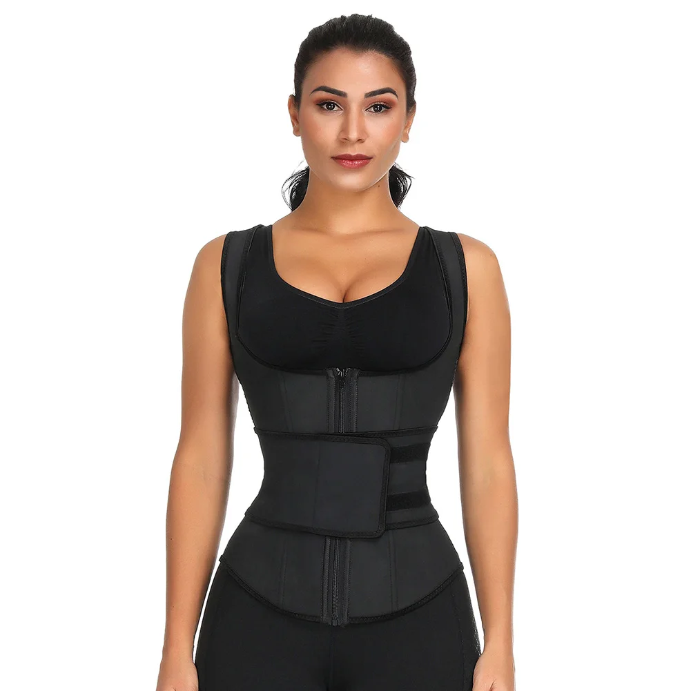 latex waist trainer vest