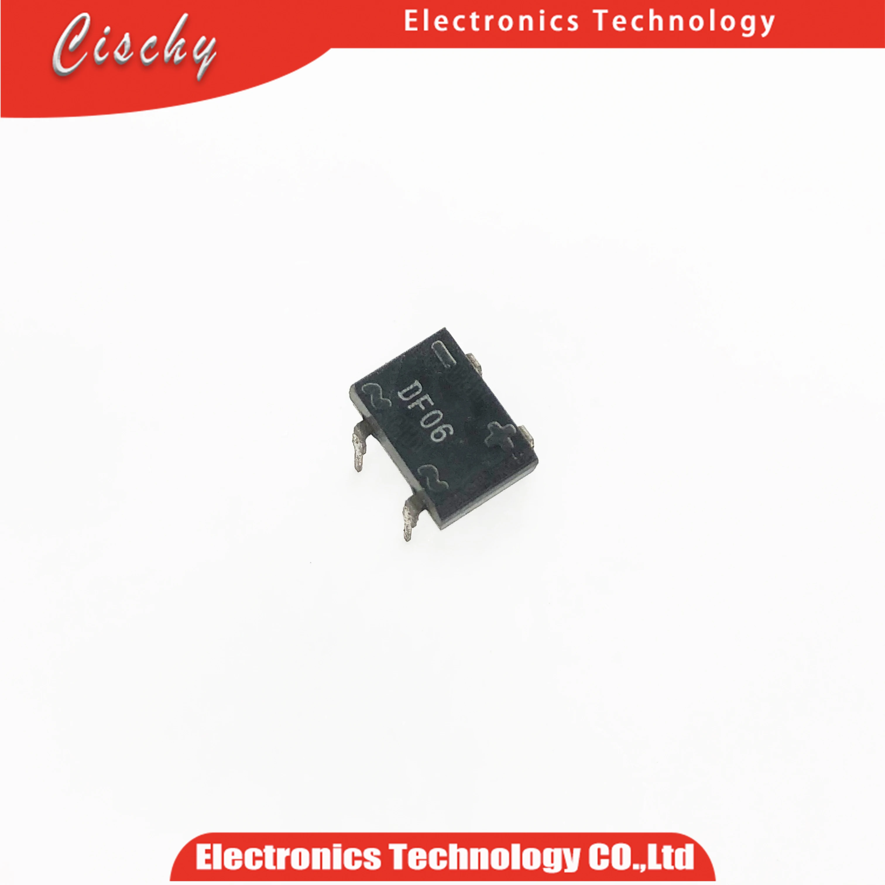 10pcs/Lot DF06M DF06 DIP-4 1A 600V Bridge rectifier bridge In Stock | Электронные компоненты и принадлежности