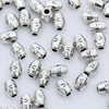 100 Uds antiguo tibetano plata espaciador cuentas de Metal para fabricación de joyería Diy pulsera accesorios costura 6mm ► Foto 2/6