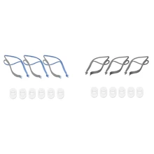 Serre tête de remplacement, 3 bandoulières et 6 Clips de réglage, pour coussin Nasal Resmed Airfit P10, sangle CPAP