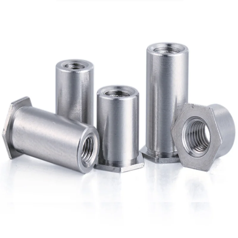 

SOA-M6 Self Clinching Standoff Thru-hole Threaded Standoffs Truss Server Cabinet Spacer Insert Nut Sheet Metal Aluminium Screw