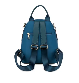 

7L Oxford School Bag Backpack for Teenagers Girls 2020 Mini Backpack Korea Small Flower Embroidery Back Pack Blue Black Women