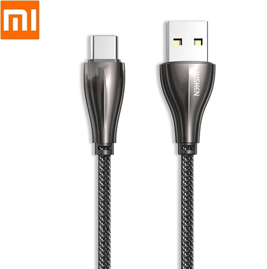 

Xiaomi WSKEN 0.4m/1.2m/2 meter Type-C Data line Zinc alloy casing Mobile Phone Fast Charging Wire Usb Extension Cable