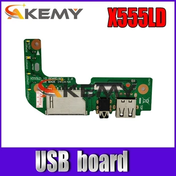 

Akemy Original For Asus X555 X555L X555LD X555LD_IO USB AUDIO CARD READER BOARD REV:2.0 MB 100% Tested Fast Ship