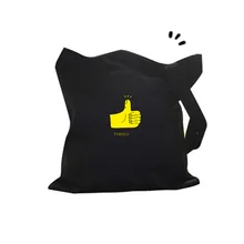 Оригинальная простая новая продукция, идеальная печатная одноцветная сумка тканевая через плечо INS экологически чистый супермаркет шоппин