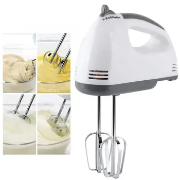 

Multifunctional Electric Egg Beater 7 Speed Handheld Milk Frother Food Mixer Whisk Kitchen Food Mini Coffee Mixer