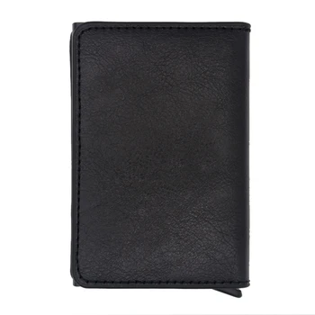 

Black - Rfid Card Holder Wallet Style 1-28
