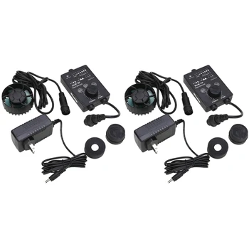 

2 Set Sine Wave Flow Wave Maker Quiet Wave Pump 10000Lph Aquarium Us Plug-Slw-20 & Slw-10
