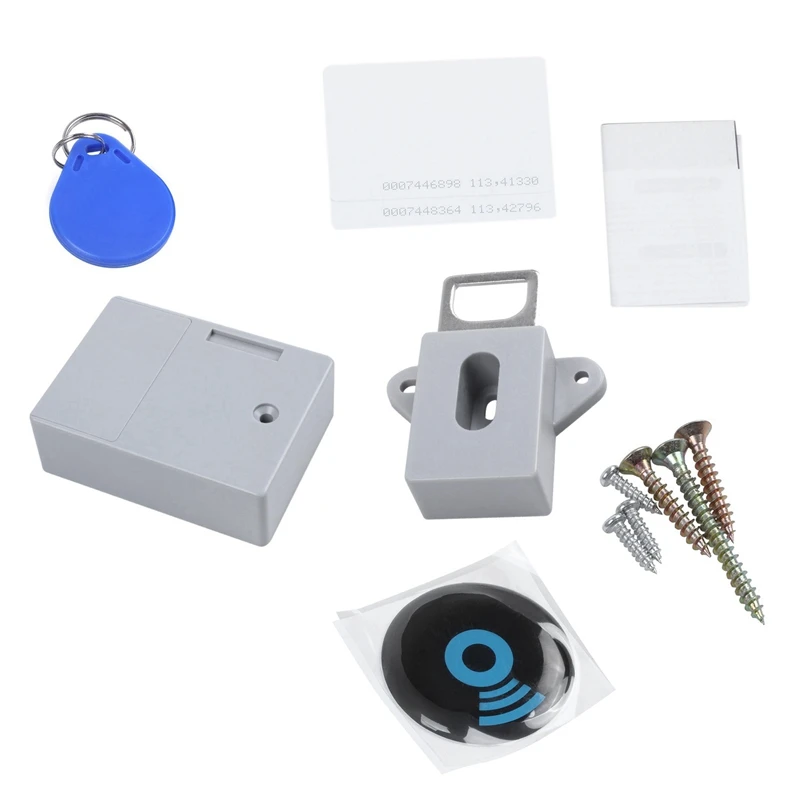 

Invisible Hidden RFID Free Opening Intelligent Sensor Cabinet Lock Locker Wardrobe Shoe Cabinet Drawer Door Lock Electronic Dark