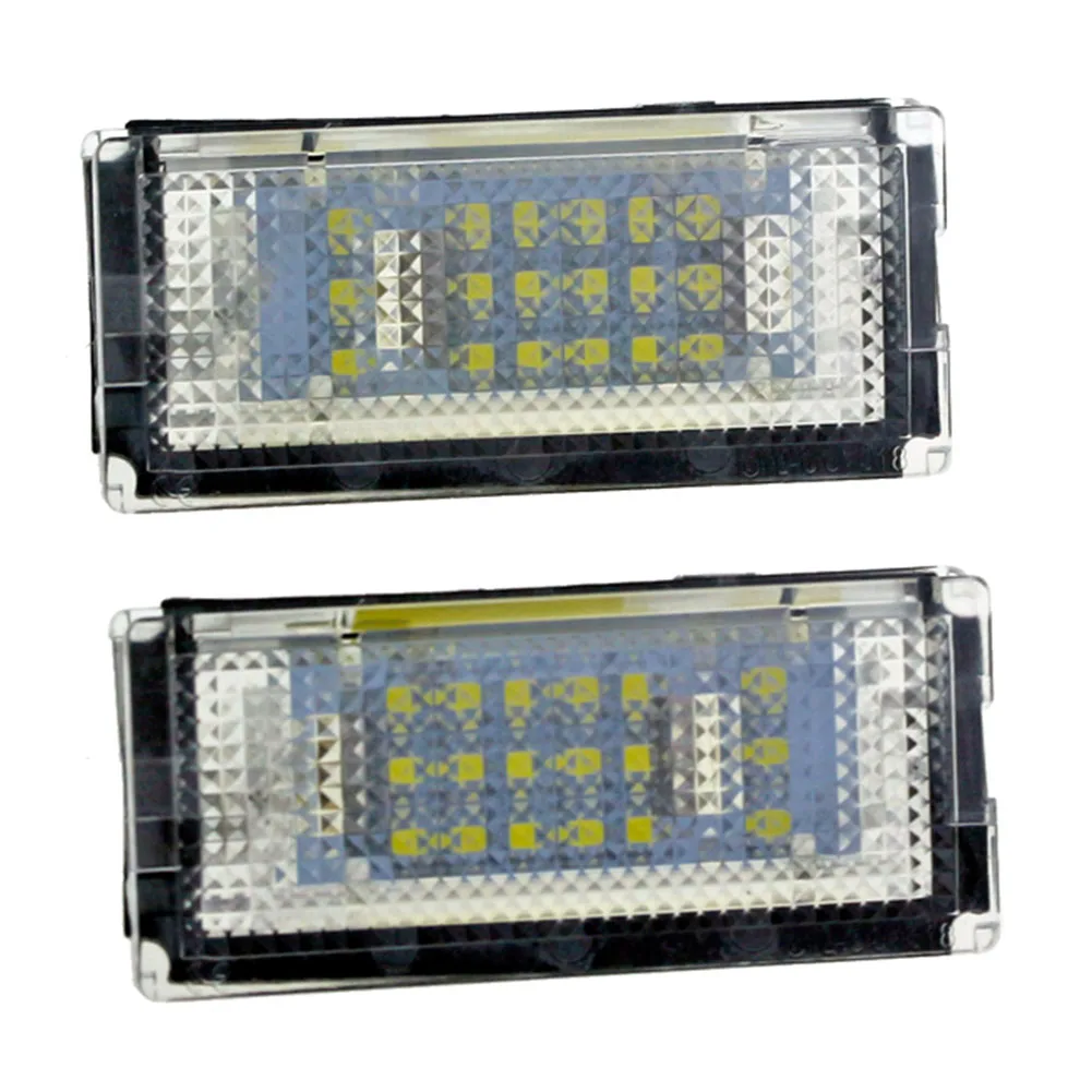 VODOOL 1 пара Canbus 12V 6500K светодиодный номерной знак лампы фары для BMW 3 серии E46 4D 1998-2003