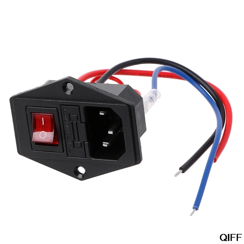 

Drop Ship&Wholesale 3D Printer U-type Plug Power Supply Switch Adapter Socket with Switch and Fuse Aug. 8