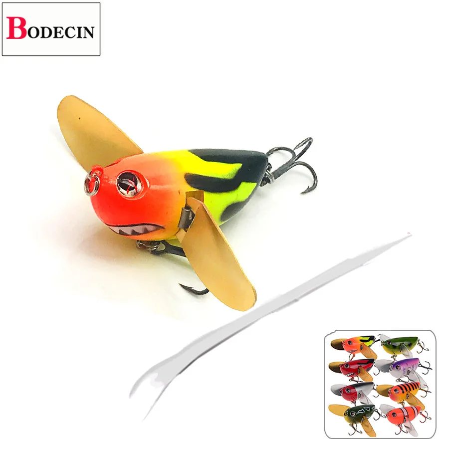 

Floating Poppers For Fishing Lure/Baubles/Crankbait/Wobbler Insect/Hard/Trolling Lures Artificial/Carp Bait Swimbait Jerkbait