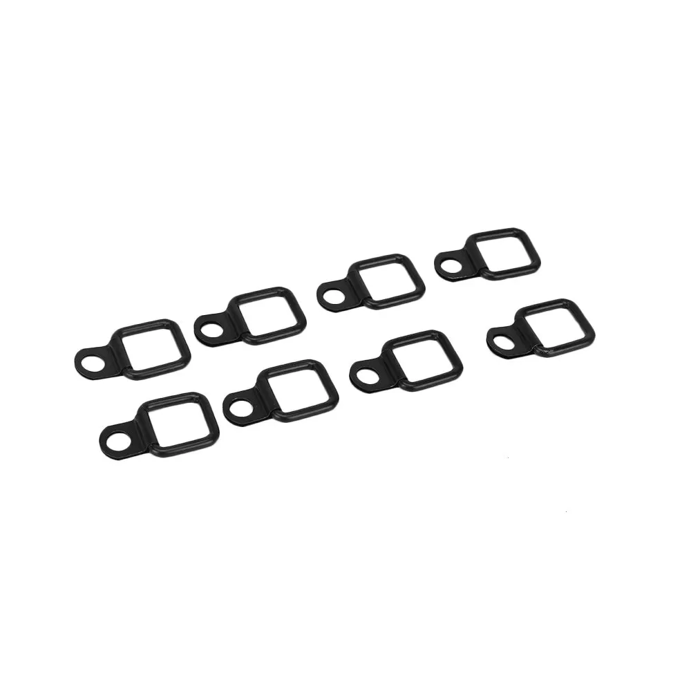 Cargo Tie-Down D-rings Anchors 8PCS Trailer Anchor for Trailers Trucks Cargo Net Tie Down Strap Stainless Heavy Duty with Bolt