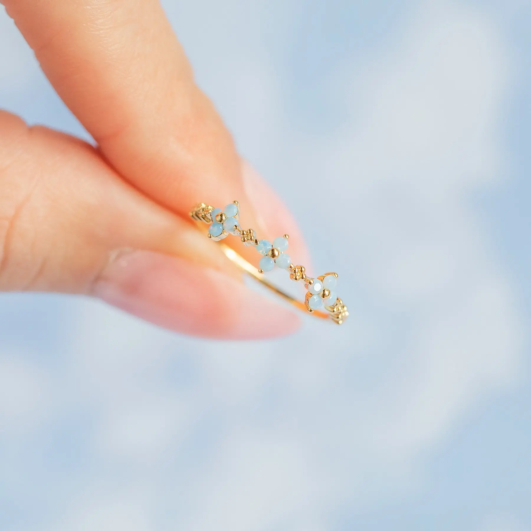 Finger Ring Zircon Rings For Women Trendy Little Bear Love Fruit Prom Party Gift Wedding Jewelry