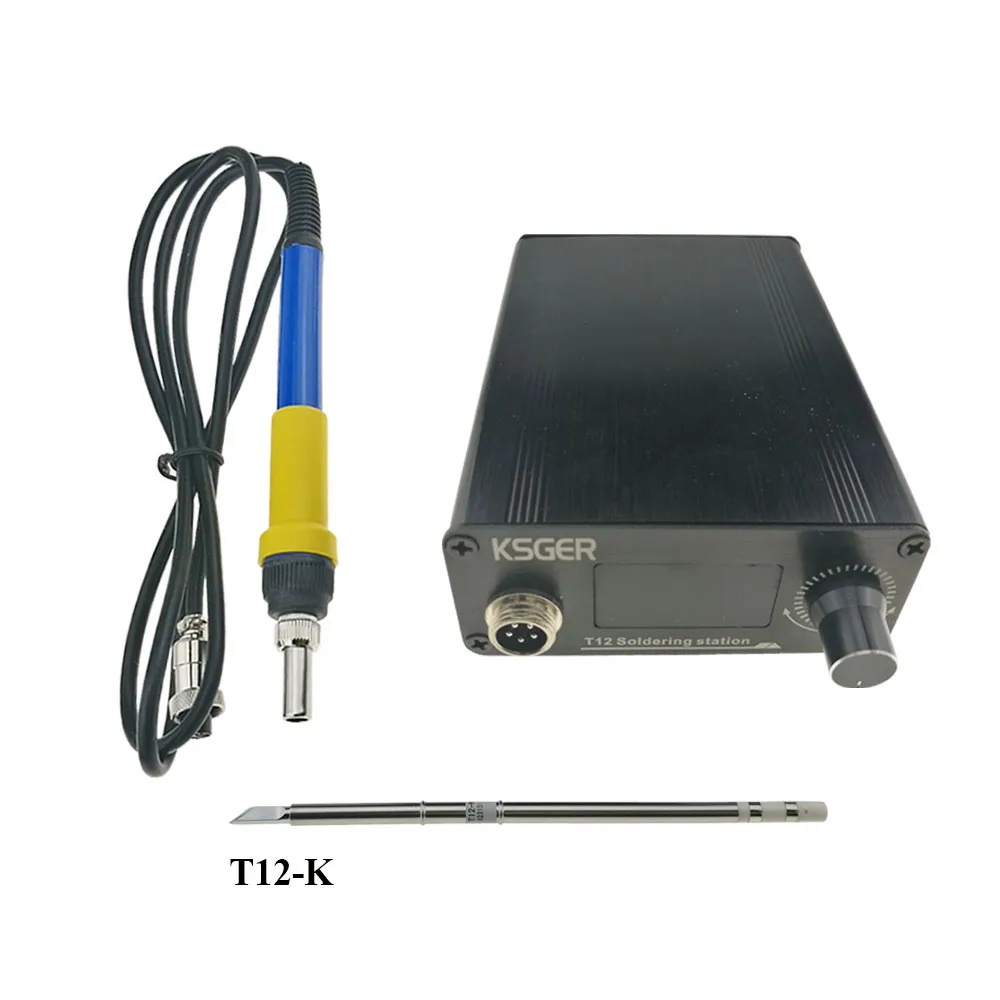Station De Soudage KSGER T12 V2.1S - Fer à Souder Numérique Avec Manche T12-K + Pointe 907