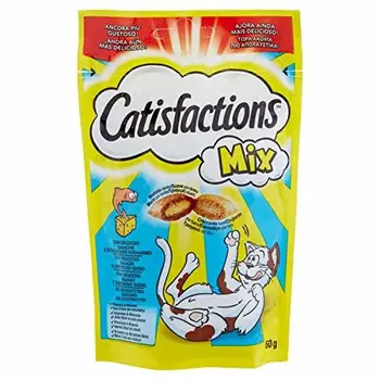 

CATISFACTIONS MIX Snack pour chats Fromage et Poisson - 60 g