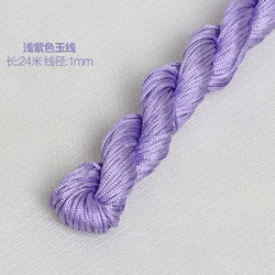 Vibrant 100% Cotton Embroidery Thread for Crafts and Hand Embroidery (Light purple)