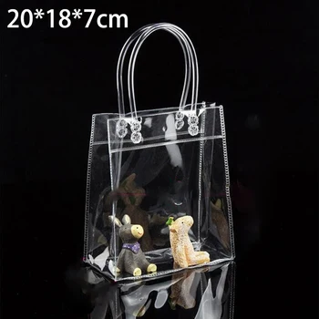 

Present Packaging Bags Simple Clear Home Kitchen Transparent Gift Button