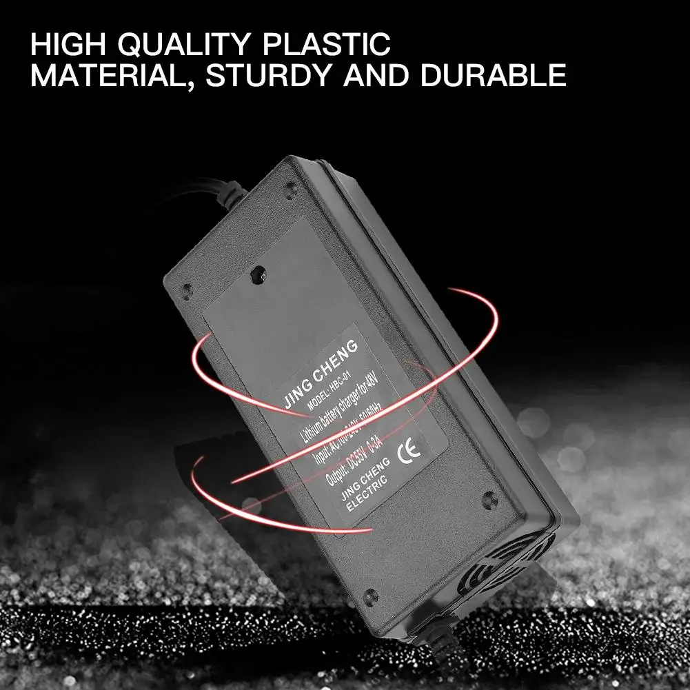

Intelligent Charger For 48V1.8A Electric Bicycle Scooter Smart Charger Electric Bicycle Scooter Portable Accessories For Bike