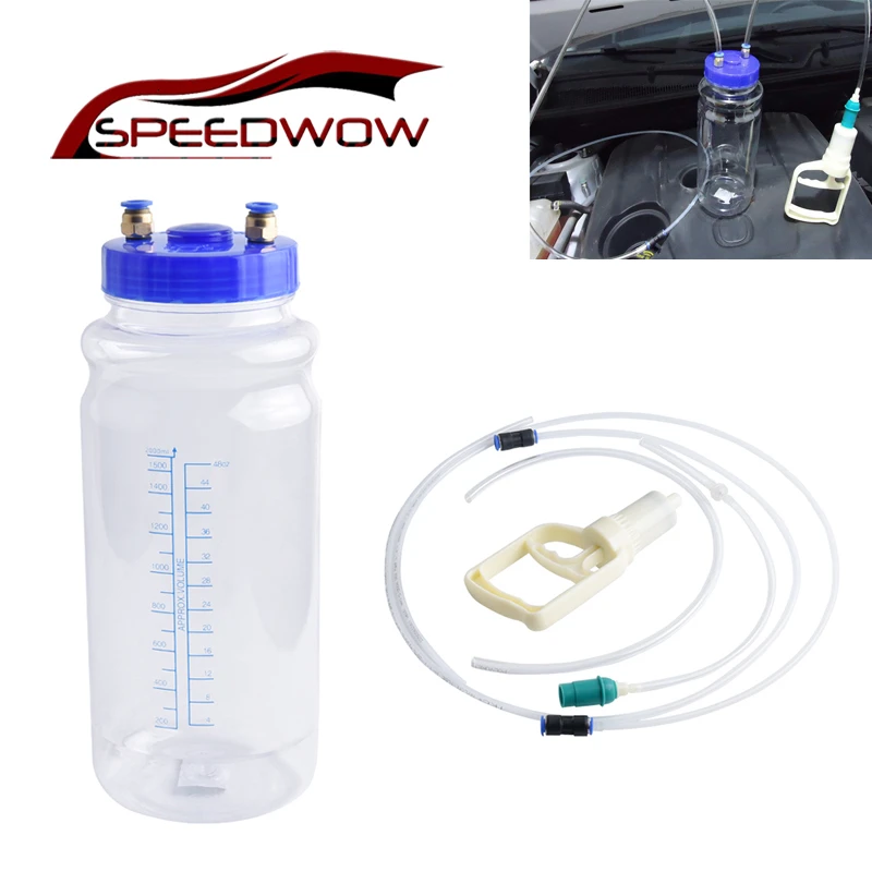 SPEEDWOW Универсальный 2L ручной масляный насос, вакуумный насос для замены масла, контейнер для замены масла, инструмент для обслуживания автомобиля