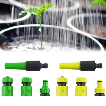 

Watering Sprinkler Park Car Wash Yard Irrigation System Outdoor Garden Thread Hose Fitting Starter Set Plastic Quick Connector