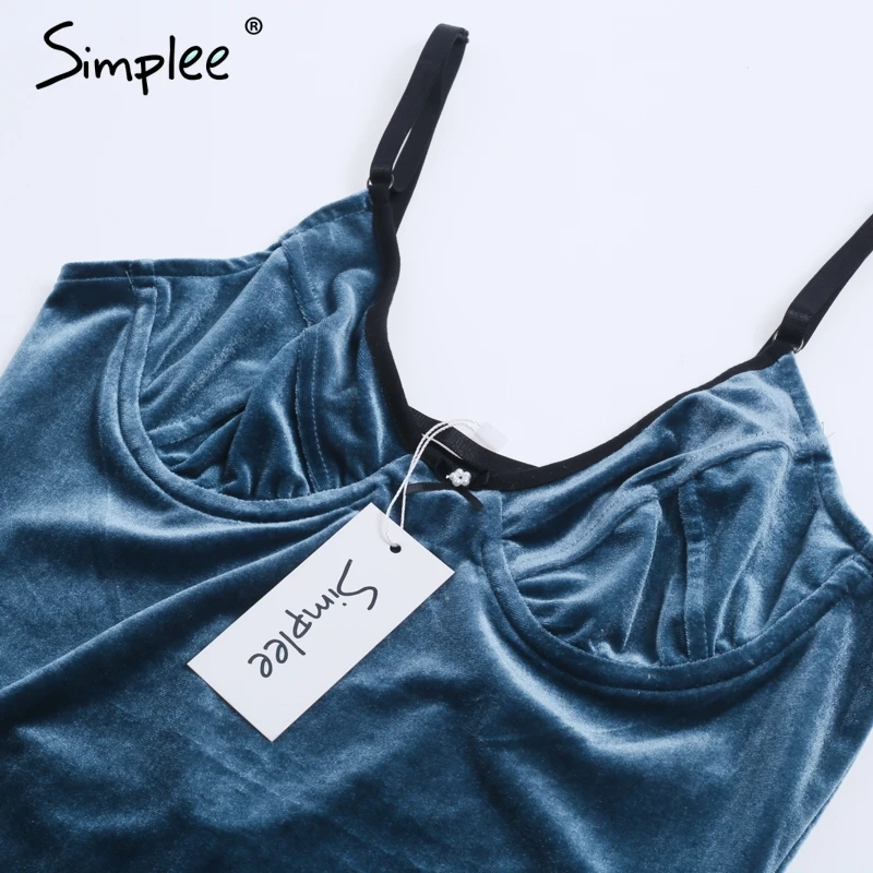Женский розовый боди Simplee бархат вырез мысом Элегантный комбинезон 2019 г. без