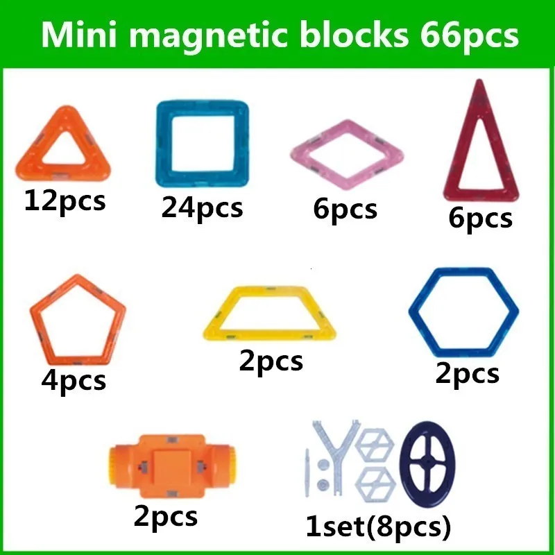 Vavis Tovey Мини DIY различные магические магнитные тяговые магнитные строительные блоки собранные подарки