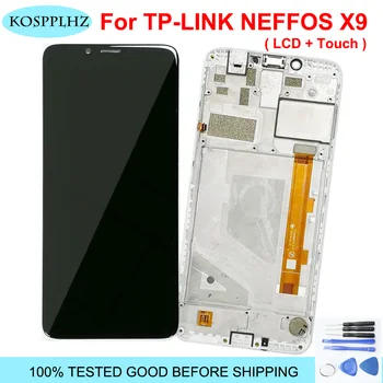 

High Quality Tested For TP-LINK Neffos X9 TP913A LCD Display + Touch Screen Sensor Digiziter Assembly + Frame Replacement + Tool