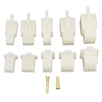

5 Sets/kit 2/3/4/6/9 Pin DJ7021A~DJ7091A-2.8 with terminals Electrical Wire Connectors Plug Male and female Automobile Connector