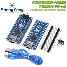 Nano With the bootloader compatible Nano 3.0 controller for arduino CH340 USB driver 16Mhz Nano v3.0 ATMEGA328P/ATMEGA168PA-AU