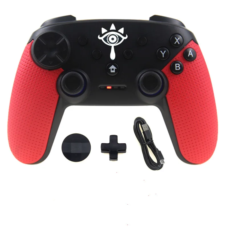 red eye Профессиональный беспроводной геймпад с Bluetooth и джойстиком для Nintendo Switch Console и PC - Цвет: red eye