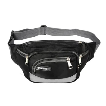 

Women Men Casual Oxford Cloth Hiking Pockets Traveling Street Zipper Camping Storage Wallet Outdoor Sports Waist Pack