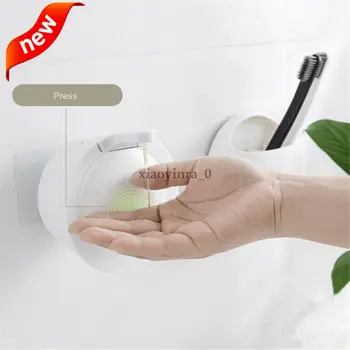 

Home Wall Mounted Bathroom Shower Shampoo Washing Lotion Liquid Soap Dispenser Press Container Non-corrosive For Household