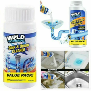 

Powerful pipeline dredging agent powerful sink drain cleaner for kitchen sewer close-up Drain & Pipe cleaning tools