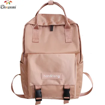 

DORANMI Classic Large Schoolbag Women's Backpack 2019 Female Rucksacks Big Capacity Canvas Travel Shoulder Bag Mochila DJB810