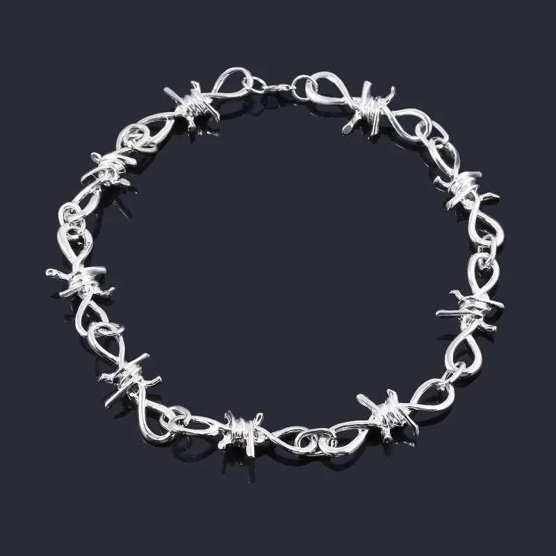 Панк Хип Хоп Стиль цепочка унисекс шипы ожерелье s Харадзюку уличная пламя колье ожерелье женщины мужчины воротник ювелирные изделия аксессуары