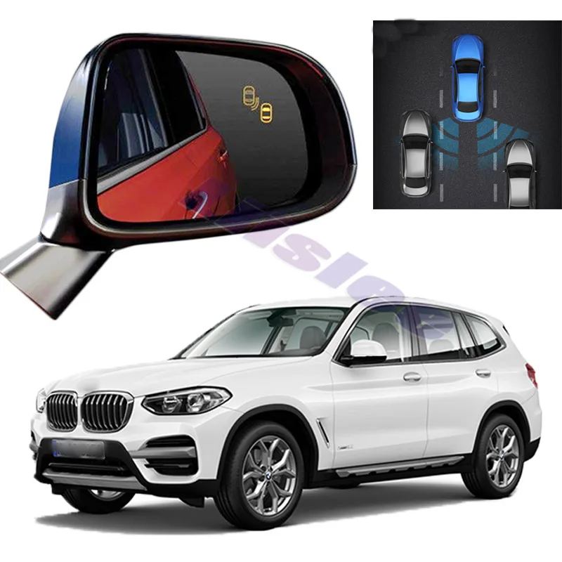 Car BSM BSD BSA Radar Warning System Safety Driving Alert Mirror Detection Sensor For BMW X3 G01 2018 2019