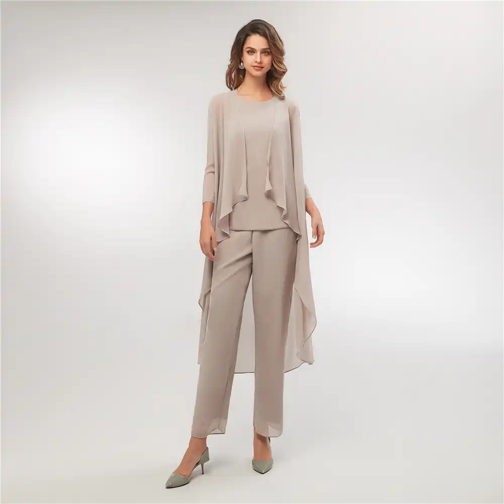 casual mother of the bride pant suits
