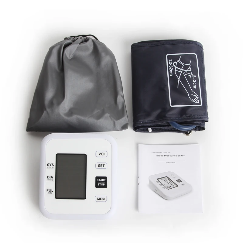 

Arm Blood Pressure Full Automatic Voice Blood Pressure Meter Large Character Display Application for Children Family HealthyCare
