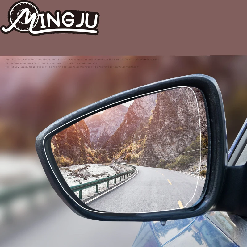 Car Mirrors Glass Anti-Fog Film PET Nano Coating Material Rain Snow Protection for Haval Jolion 2021 Accessories