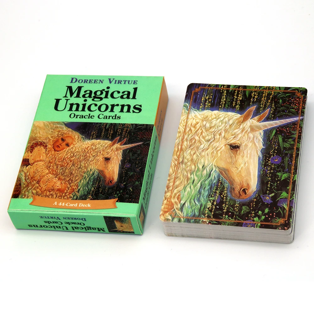 

Magical Unicorn Oracle Cards By Doreen Virtue Receive Messages And Guidance Related to Present Life Future Spiritual Path