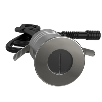 

led Outdoor Recessed Wall Light 1W LED Step Light 12V 24V IP67 mini inground light 10pcs/lot