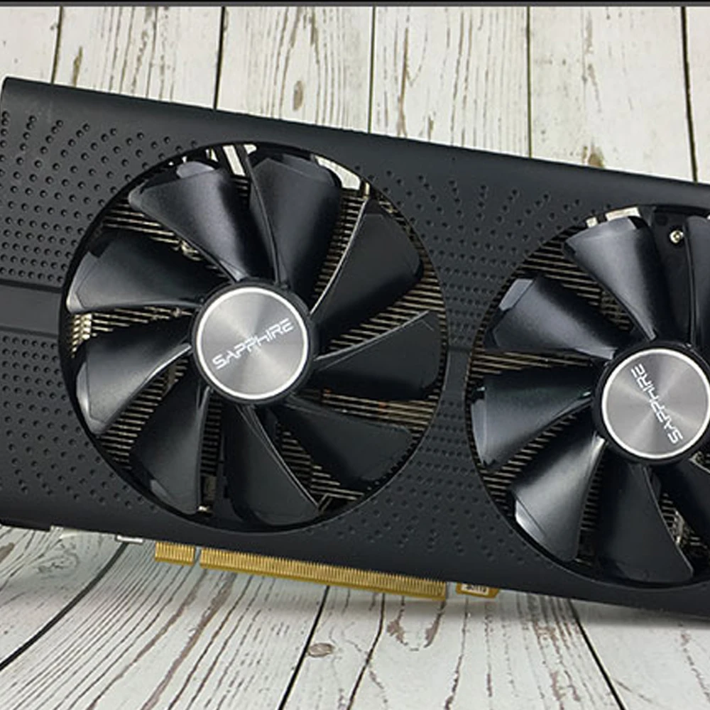 Видеокарта SAPPHIRE AMD Radeon RX 570 8 GB, игровые видеокарты для ПК, видеокарты GPU RX570 8GB GDDR5 256bit для ПК, используемые карты RX570